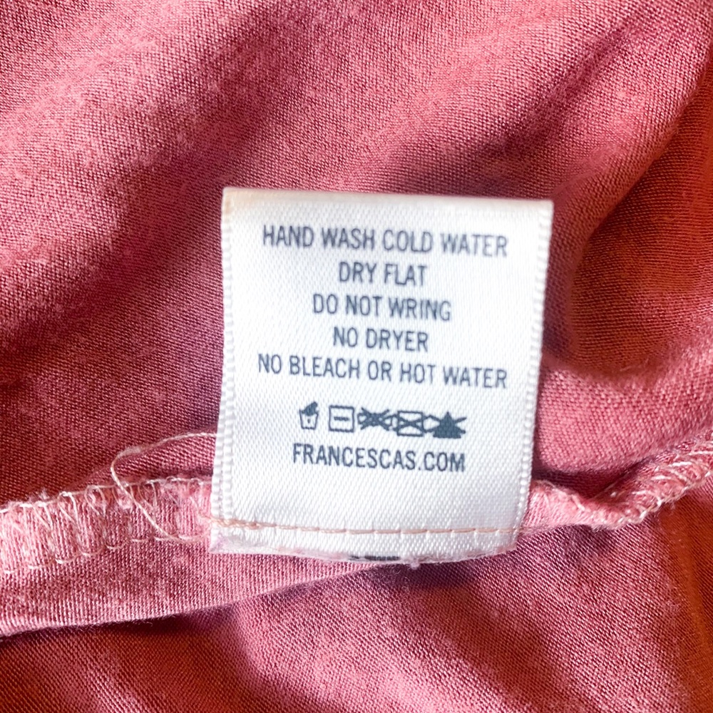 Francesca’s Alya pink ombré front cross dress - Picture 6 of 8